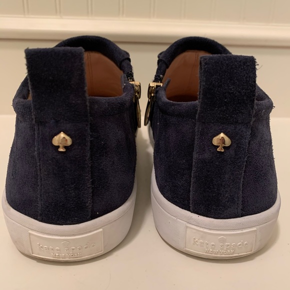 Kate Spade navy suede sneakers - Picture 8 of 8